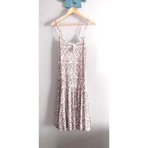 Vintage 90s Nothing Matches Indie Boho Bohemian Cottagecore Midi Dress Small